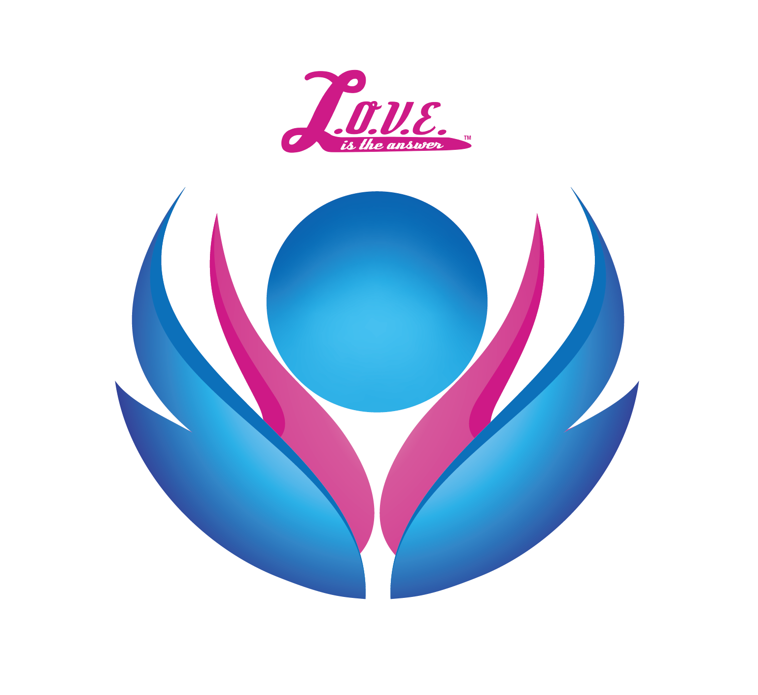 Campaign for Humanity Logo White Letters White Back Shadow