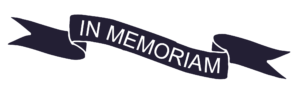 in memoriam ribbon
