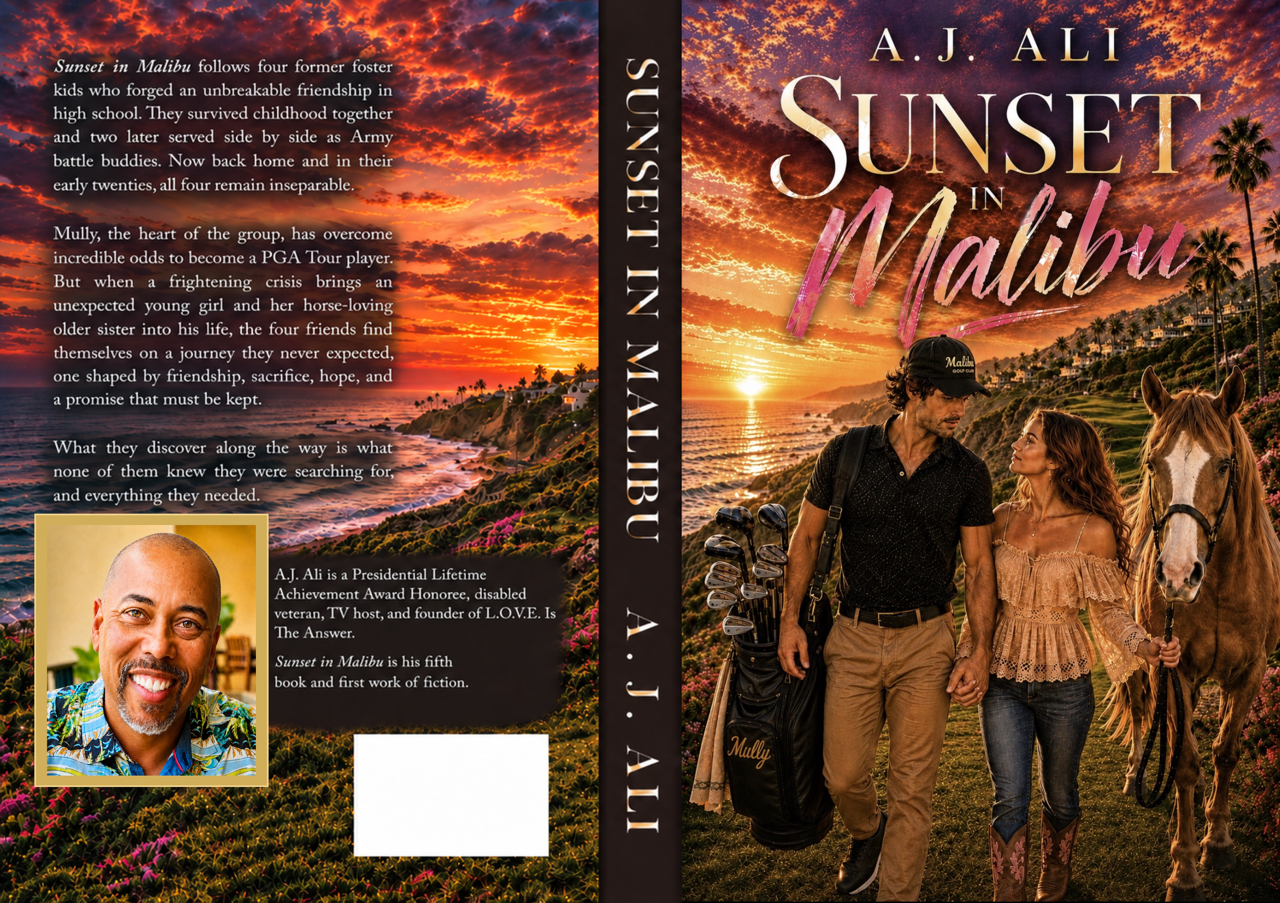 Sunset in Malibu Book Cover